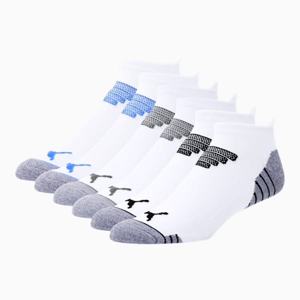 Puma men's 6-pair low cut socks sales